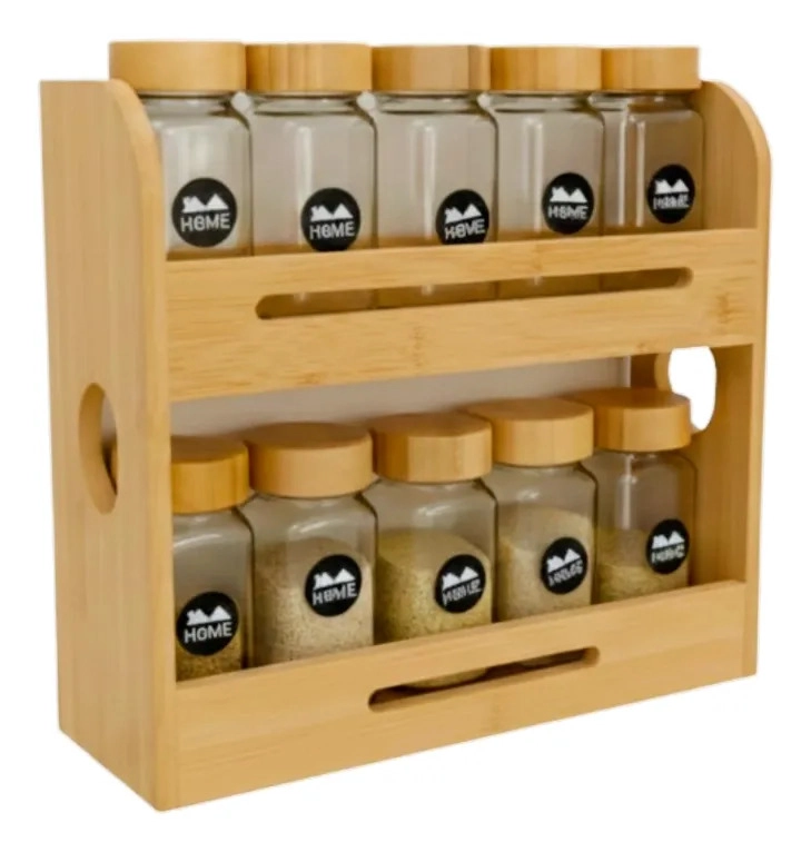 ESPECIERO ORGANIZADOR COCINA 2 NIVELES DISEÑO MODERNO JHN - 1