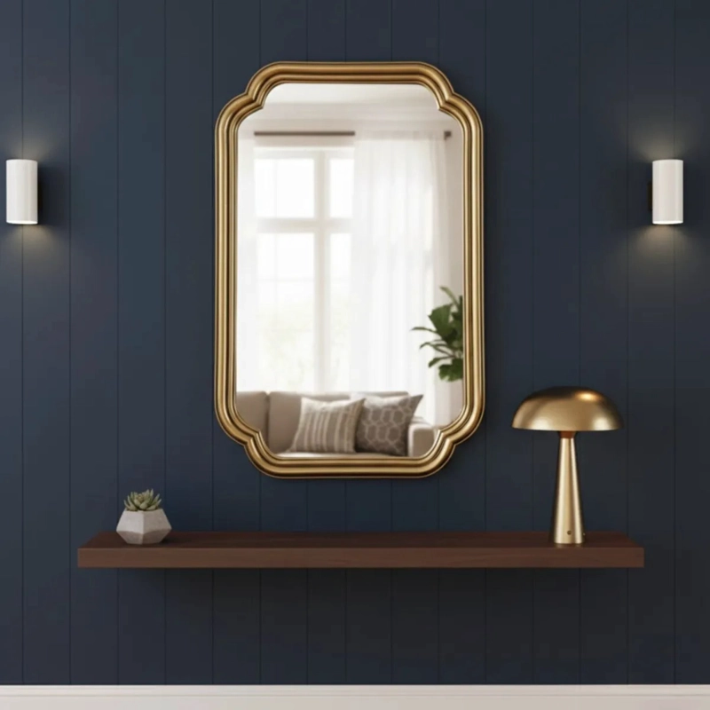 ESPEJO PARED DECORATIVO VINTAGE ESTILO BARROCO MODERNO JHN - 10