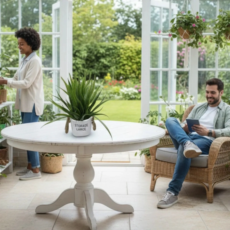 PLANTA ARTIFICIAL DECORATIVA FOLLAJE SILVESTRE REALISTA JHN - 6