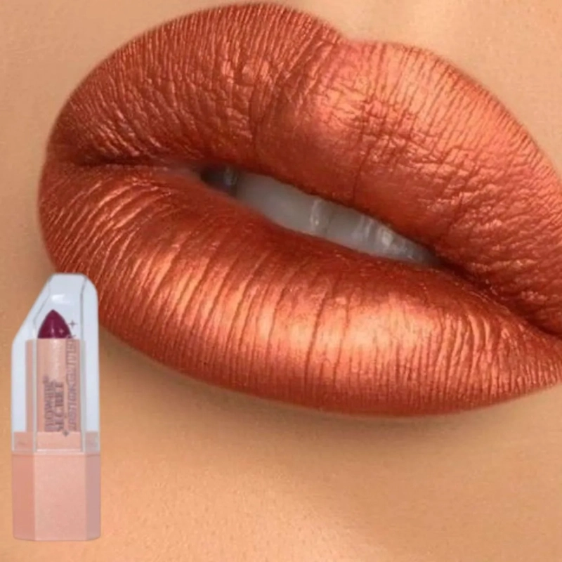 PAQ 24 LABIALES BARRA METALIZADO CREMOSO EFECTO VOLUMEN ALJ - 7