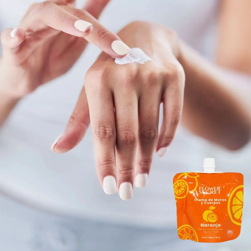 SET 10 CREMA DE MANOS CUERPO ARROZ, COCO Y NARANJA LAU - 6