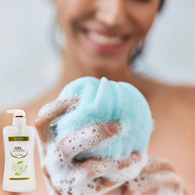 SET 2 GEL DE DUCHA AROMA CAMELIA HIDRATA NUTRE BAÑO SPA LAU - 1