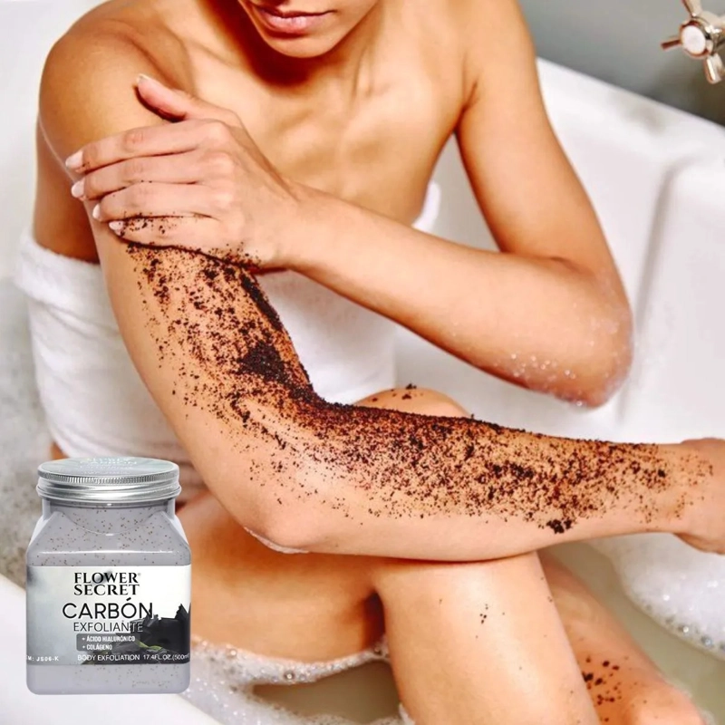 SET 2 CREMAS EXFOLIANTES CORPORAL DE CARBON DETOX PIEL LAU - 2