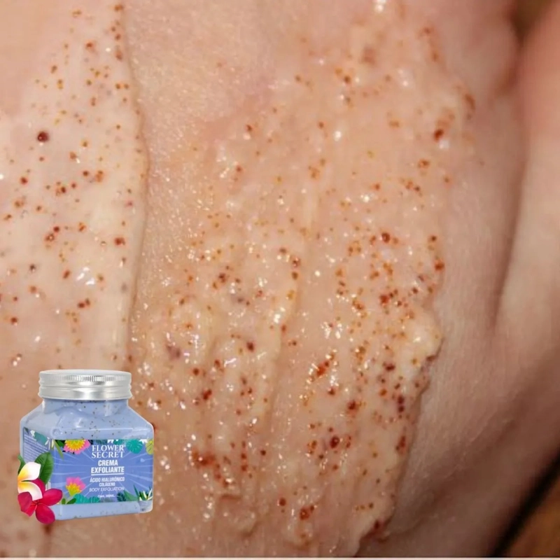 SET 2 CREMA EXFOLIANTE CORPORAL AC. HIALURONICO COLAGENO LAU - 6