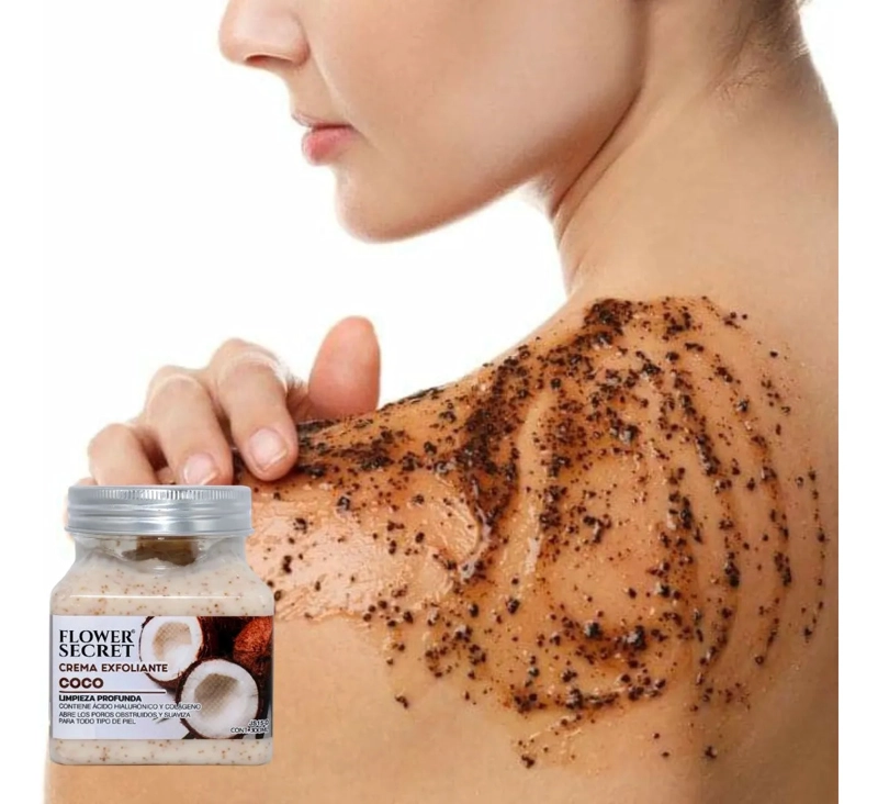SET 3 CREMAS EXFOLIANTES CORPORAL DE CARBON DETOX COCO LAU - 8
