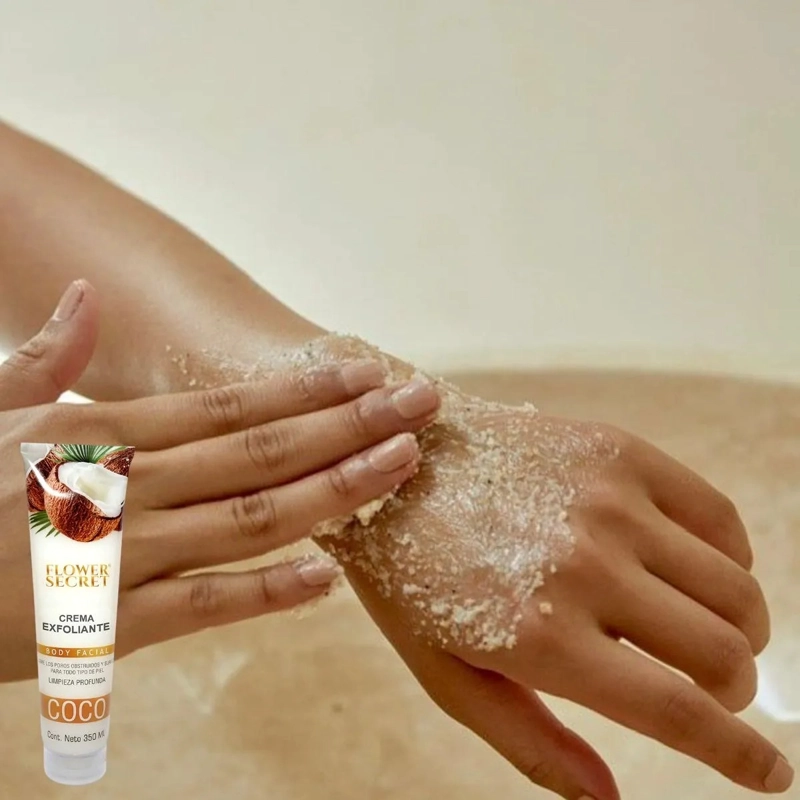 SET 2 CREMAS EXFOLIANTES CORPORAL COCO LIMPIEZA PROFUNDA LAU - 5