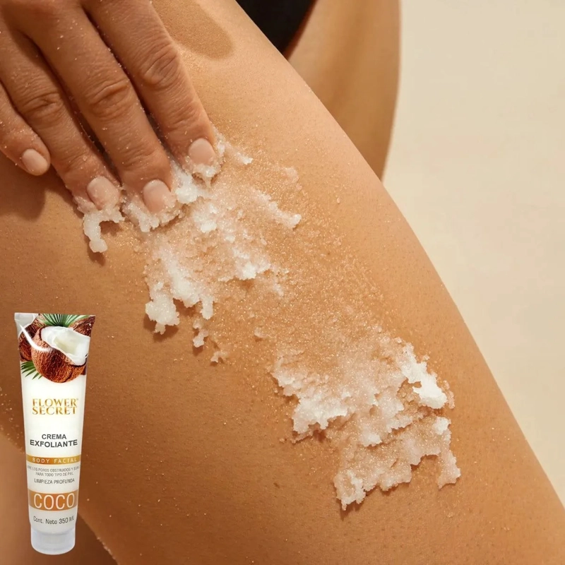 SET 2 CREMAS EXFOLIANTES CORPORAL COCO LIMPIEZA PROFUNDA LAU - 7