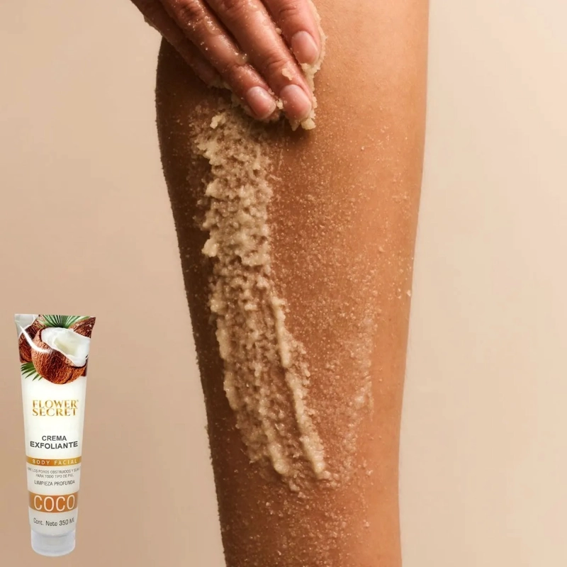SET 2 CREMAS EXFOLIANTES CORPORAL COCO LIMPIEZA PROFUNDA LAU - 8