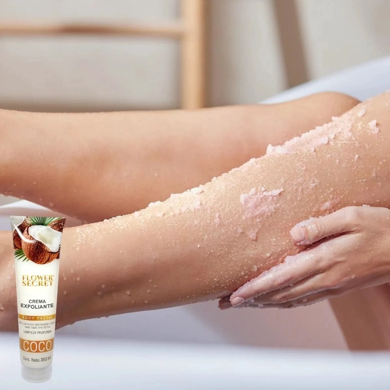 SET 2 CREMAS EXFOLIANTES CORPORAL COCO LIMPIEZA PROFUNDA LAU - 9