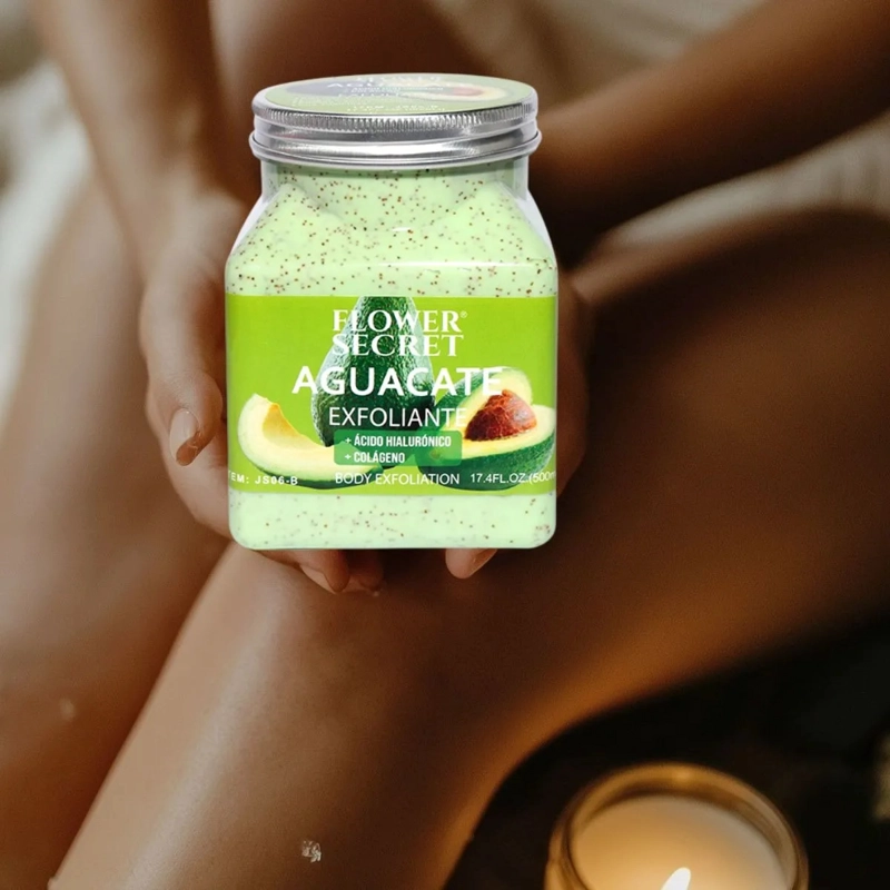 SET 2 CREMAS EXFOLIANTES CORPORAL DE ALMENDRA AVOCADO LAU - 5
