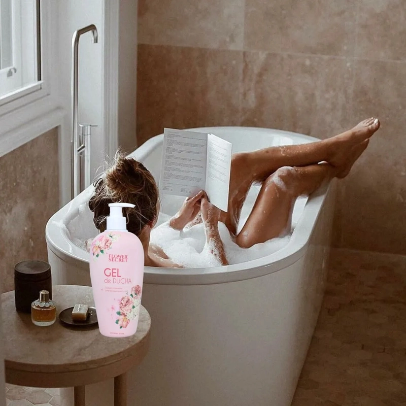 SET 3 GEL DE DUCHA LIQUIDO AROMA FLORAL REFRESCANTE LAU - 1