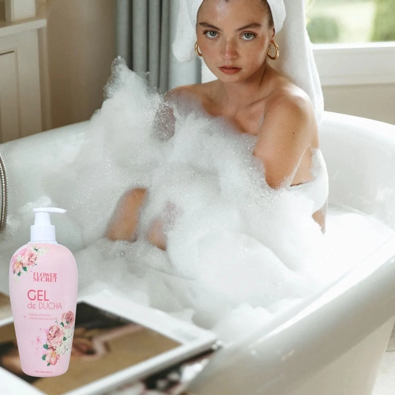 SET 3 GEL DE DUCHA LIQUIDO AROMA FLORAL REFRESCANTE LAU - 2