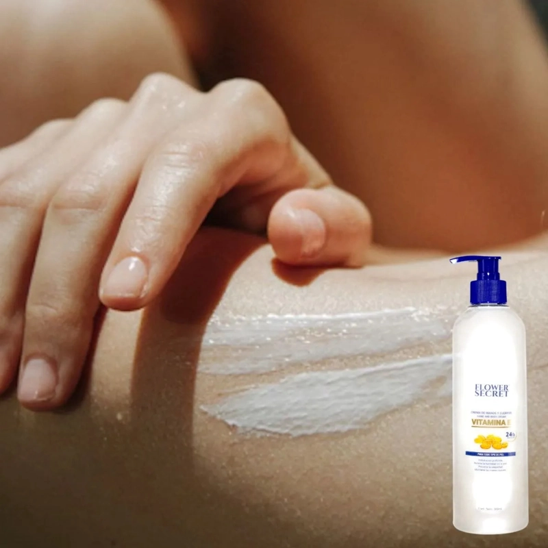 SET 3 CREMA HIDRATANTE CORPORAL MANOS VITAMINA E NUTRE LAU - 6