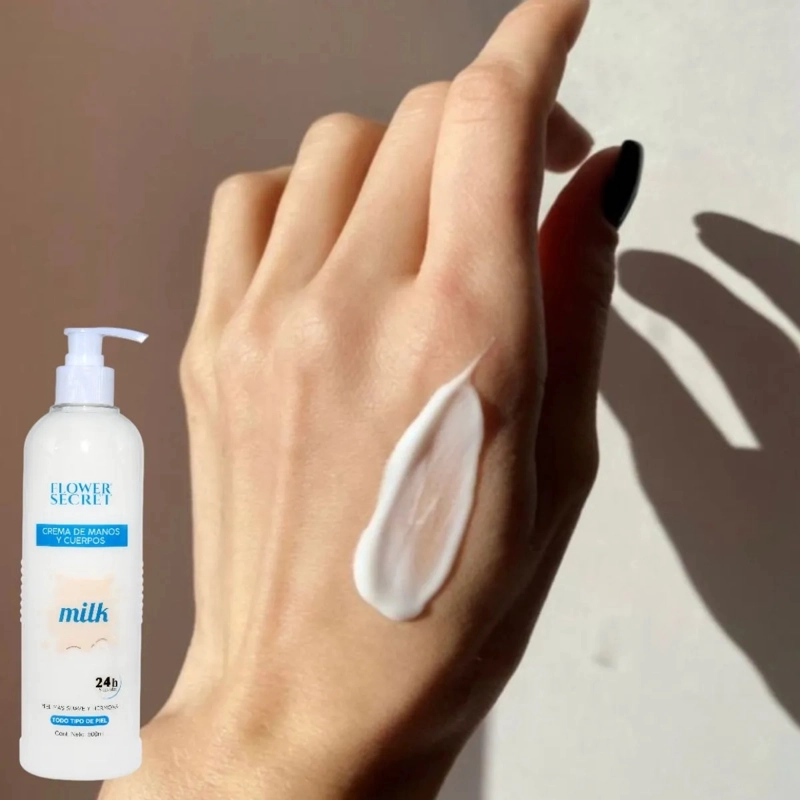 SET 2 CREMAS HIDRATANTE CUERPO Y MANOS MILK SUAVE AROMA LAU - 7