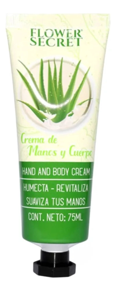 SET 6 CREMAS DE MANOS CORPORAL ALOE VERA HIDRATANTE LAU - 1