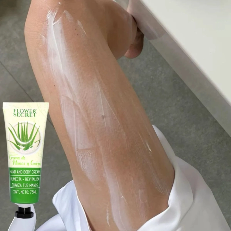 SET 6 CREMAS DE MANOS CORPORAL ALOE VERA HIDRATANTE LAU - 5