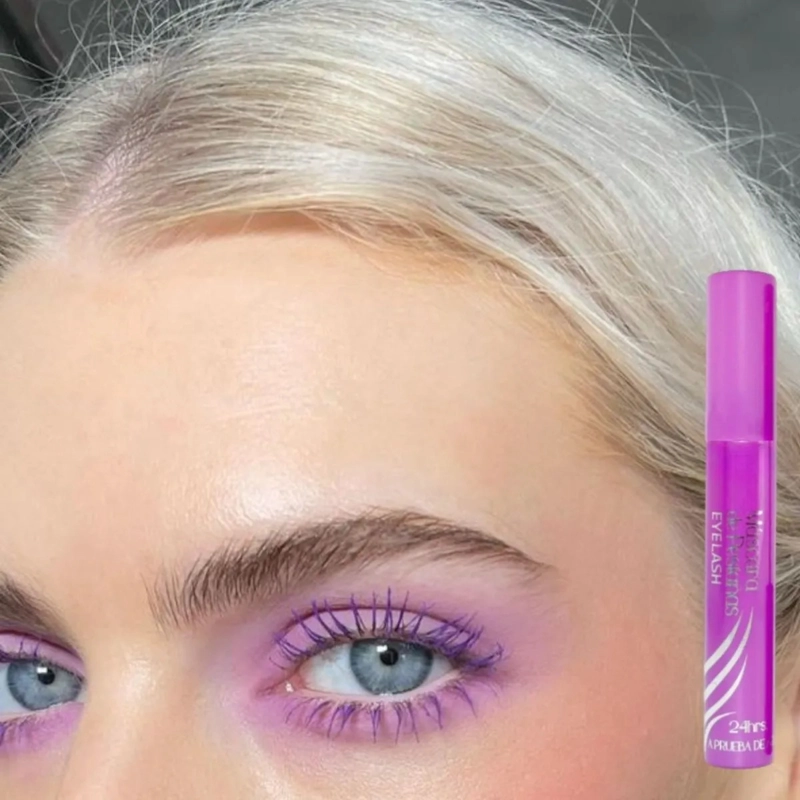 PAQ 24 MASCARAS PESTAÑAS MORADO PRUEBA AGUA VOLUMEN 24H ALJ - 3