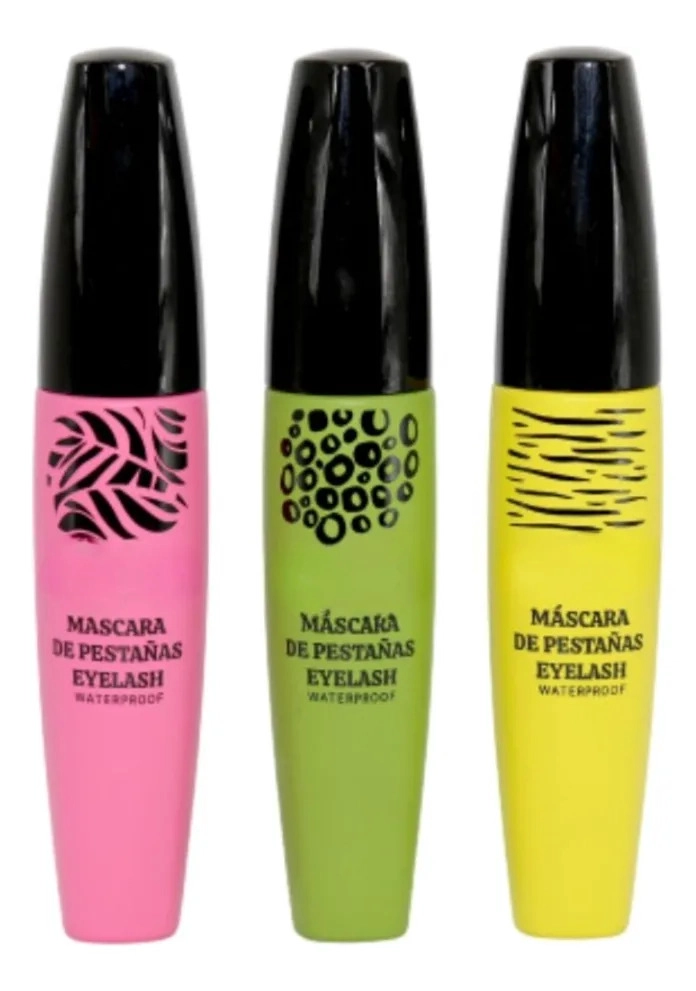 PAQ 24 MASCARAS PESTAÑAS PRUEBA AGUA LARGA DURACION ALJ - 2