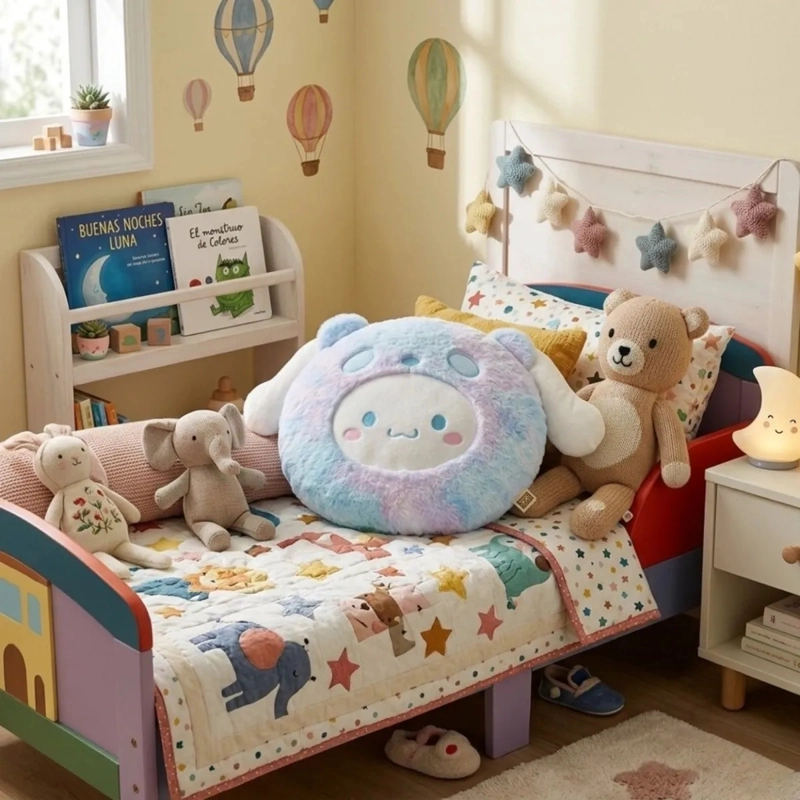 COJIN ANIMADO INFANTIL PELUCHE PERSONAJES DECORATIVO ALJ - 8