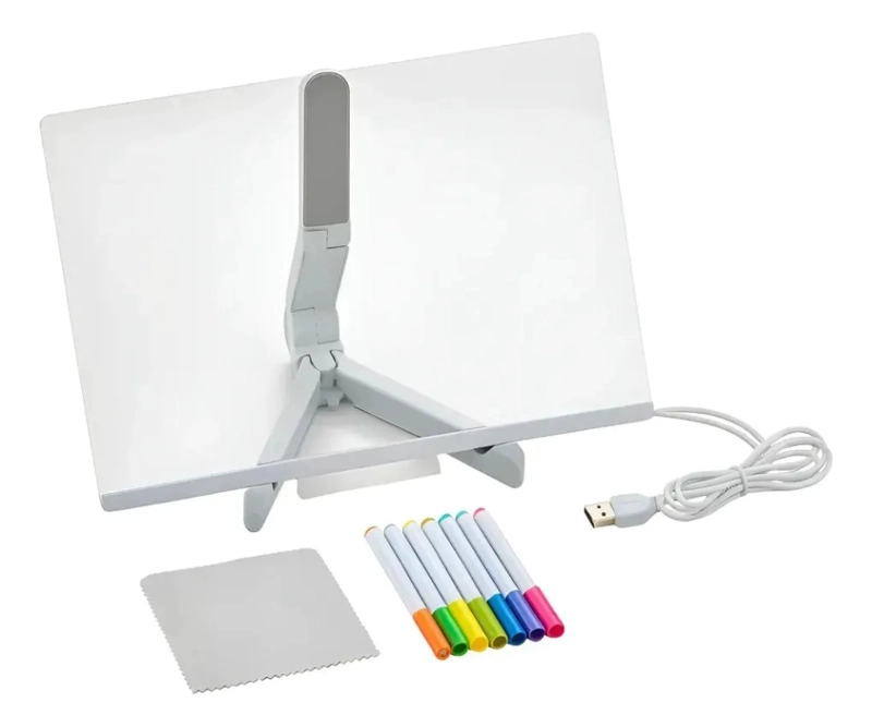 PIZARRA LED ACRILICO MENSAJES LUMINOSA MARCADORES NEON ALJ - 2