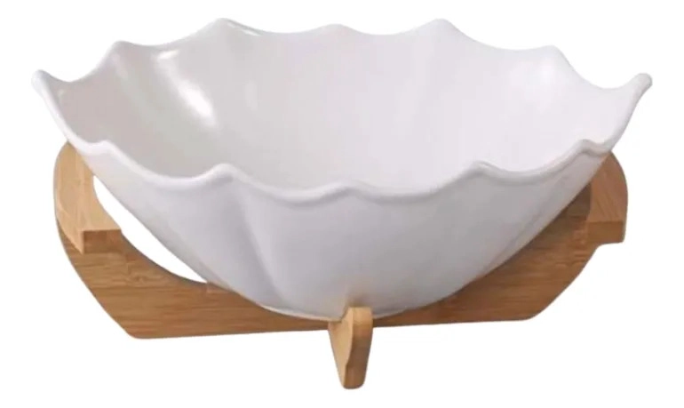 CENTRO MESA BOL ORGANICO SOPORTE MODERNO ELEGANTE ALJ - 1