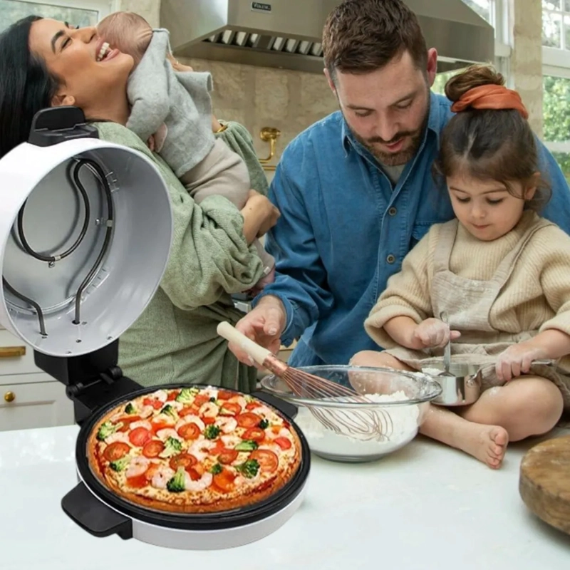 HORNO MULTIFUNCIONAL ANTIADHERENTE PIZZA SANDWICH CREPES ALJ - 6