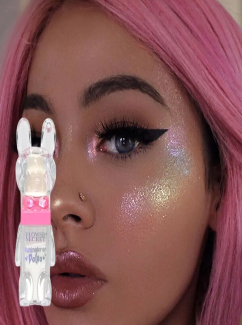 PACK 24 ILUMINADOR EN POLVOS BRILLO RADIANTE BELLEZA LAU - 6