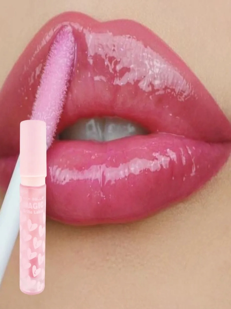 PACK 3 BRILLOS LABIAL MAGIC GLOSS HIDRATANTE MAQUILLAJE LAU - 2