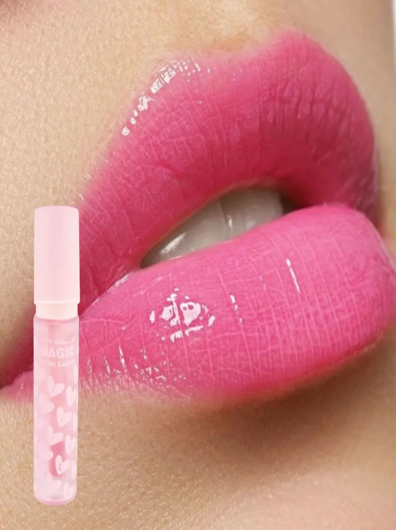PACK 3 BRILLOS LABIAL MAGIC GLOSS HIDRATANTE MAQUILLAJE LAU - 7