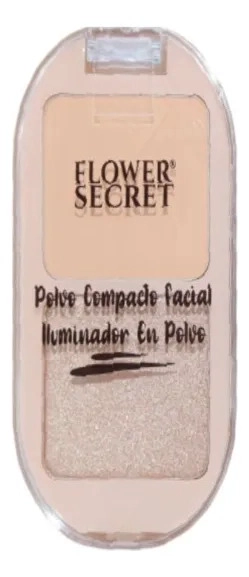 PACK 24 POLVOS COMPACTO FACIAL  + ILUMINADOR MAQUILLAJE LAU - 1