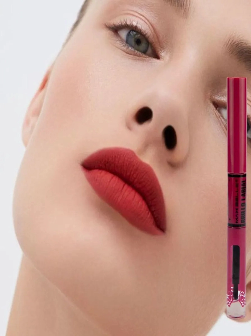 PACK 4 LABIAL MATE DUAL 2EN1 GLOSS BRILLANTE MAQUILLAJE LAU - 4