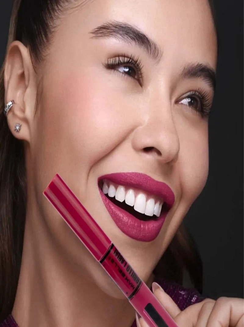 PACK 4 LABIAL MATE DUAL 2EN1 GLOSS BRILLANTE MAQUILLAJE LAU - 7
