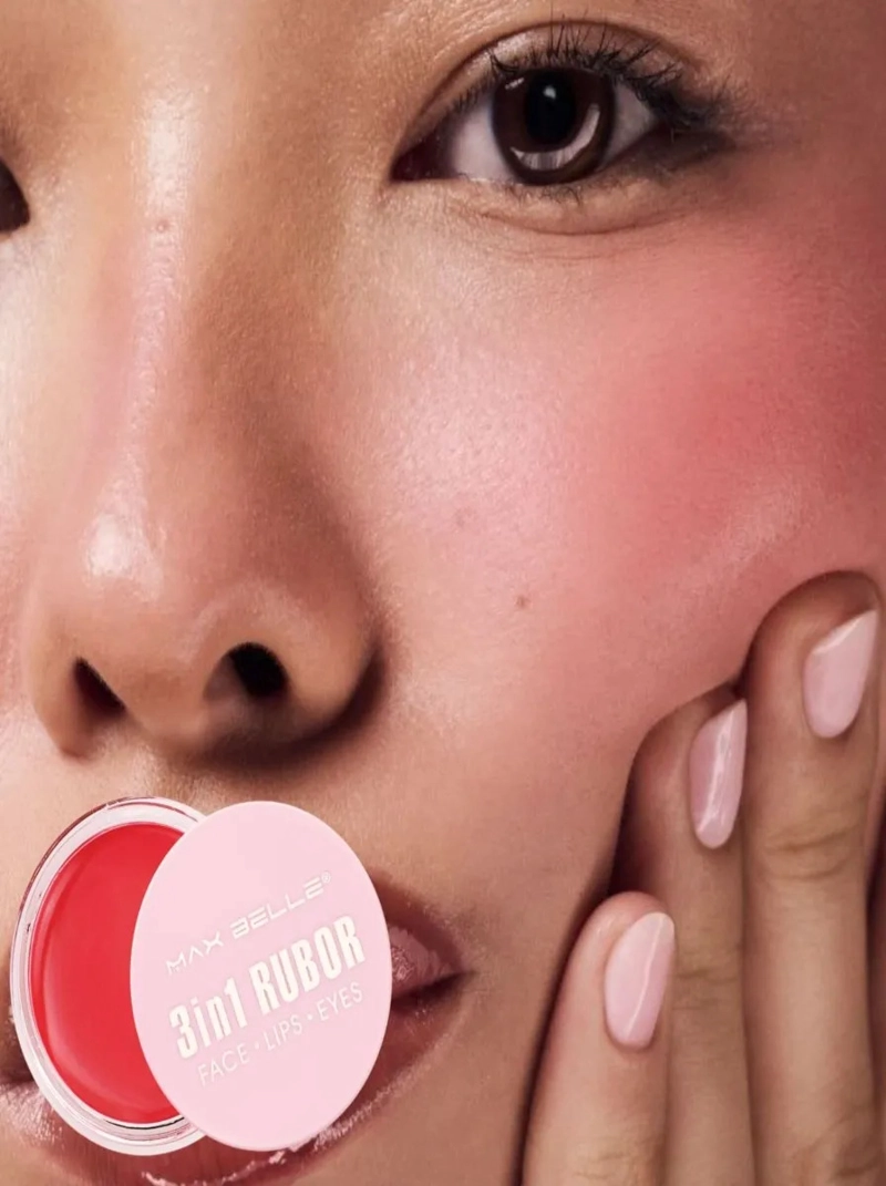 PACK 2 RUBOR CREMOSOS BLUSH MULTIUSOS BELLEZA LAU - 7