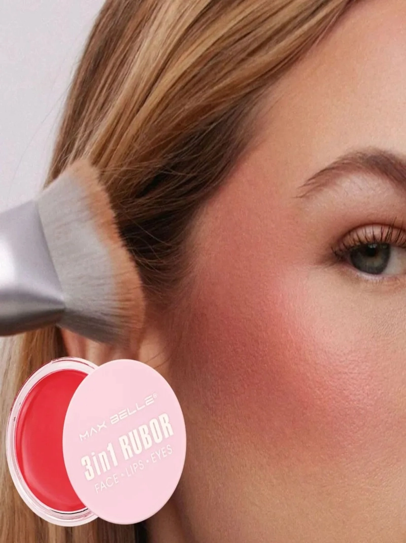 PACK 2 RUBOR CREMOSOS BLUSH MULTIUSOS BELLEZA LAU - 8