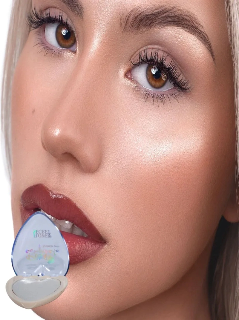 PACK 4 POLVOS COMPACTO FACIAL ILUMINADOR BRILLA RADIANTE LAU - 6