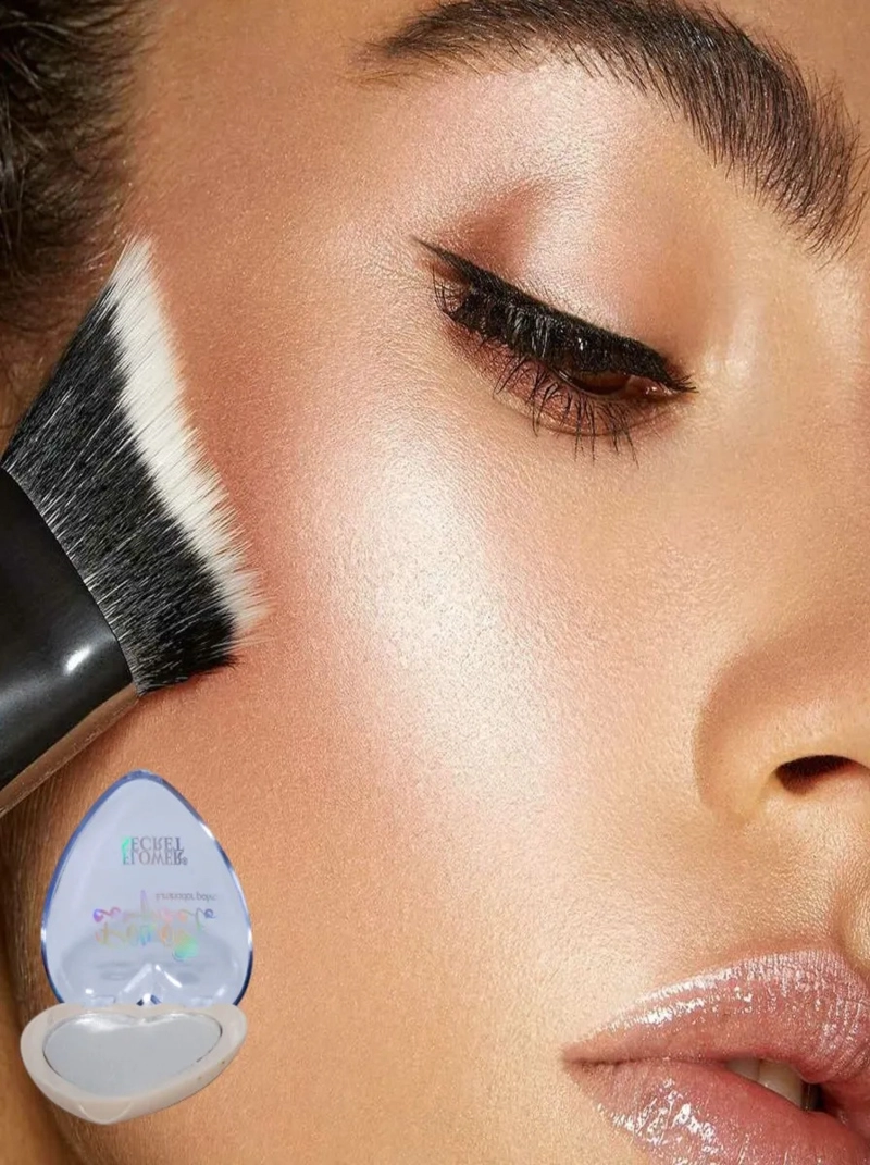 PACK 4 POLVOS COMPACTO FACIAL ILUMINADOR BRILLA RADIANTE LAU - 7