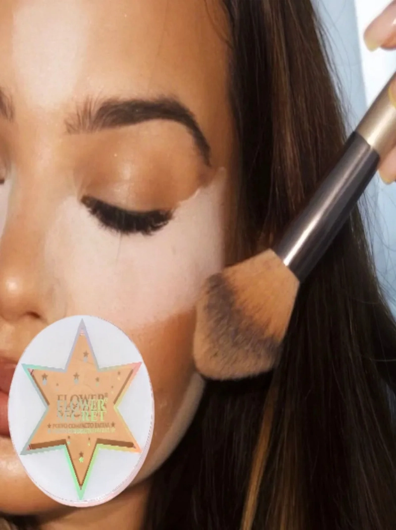 PACK 24 POLVOS COMPACTO FACIAL ESTRELLA ACABADO SEDOSO LAU - 2