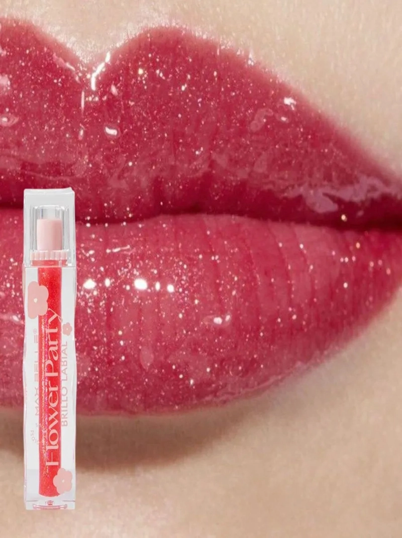 PACK 3 BRILLOS LABIALES FLOWER PARTY GLOSS HIDRATA LAU - 10