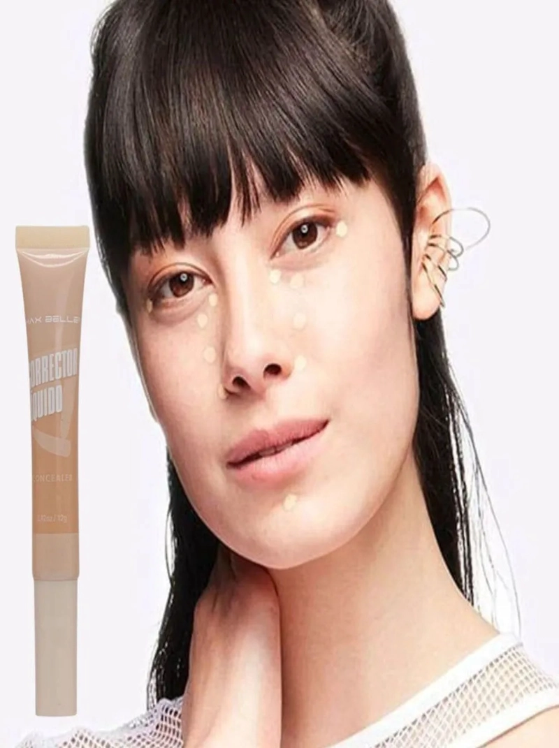 PACK 3 CORRECTOR LIQUIDO ALTA COBERTURA MAQUILLAJE LAU - 2