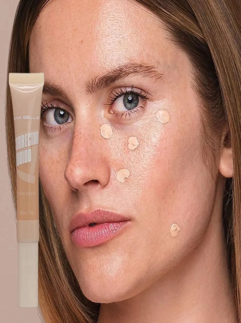 PACK 3 CORRECTOR LIQUIDO ALTA COBERTURA MAQUILLAJE LAU - 3