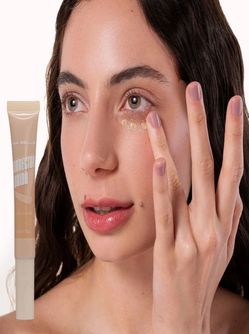 PACK 3 CORRECTOR LIQUIDO ALTA COBERTURA MAQUILLAJE LAU - 5