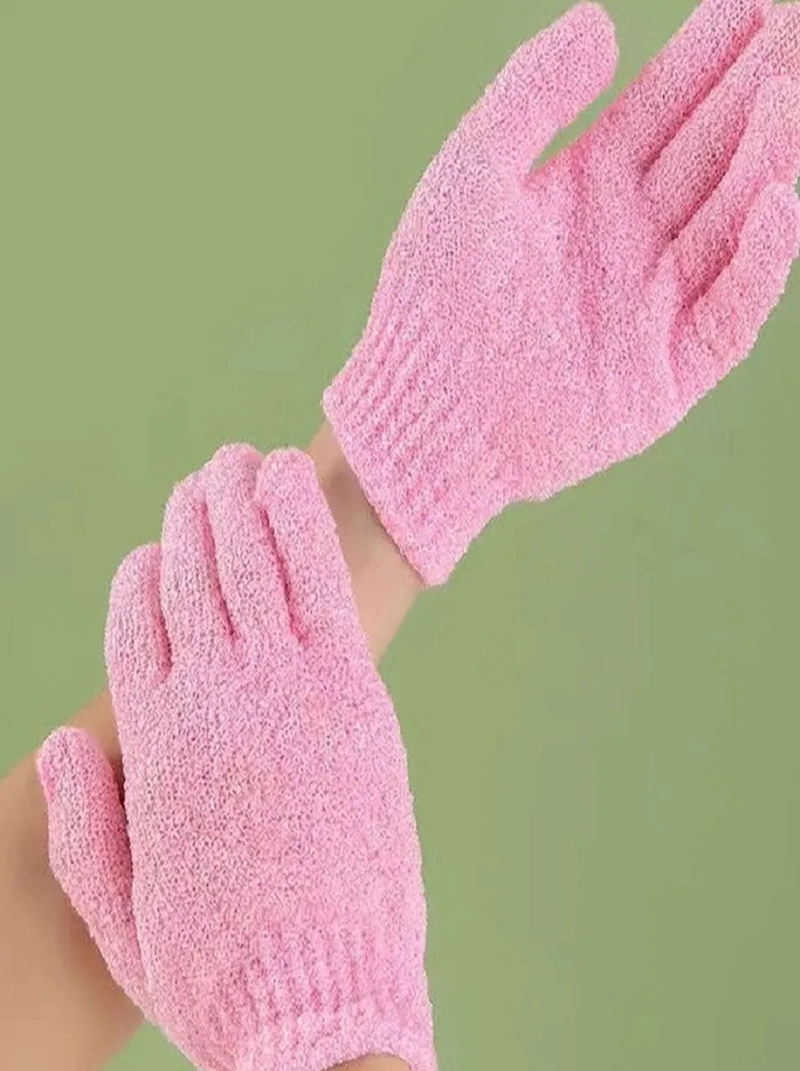 PACK ESPONJA GUANTE EXFOLIANTE CORPORAL PARA BAÑO LAU - 8