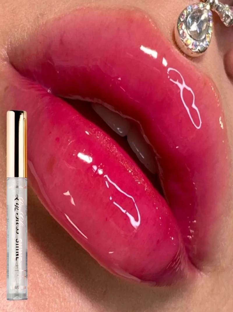 PACK 3 BRILLOS LABIALES SHINE GLOSS BRILLANTE MAQUILLAJE LAU - 5