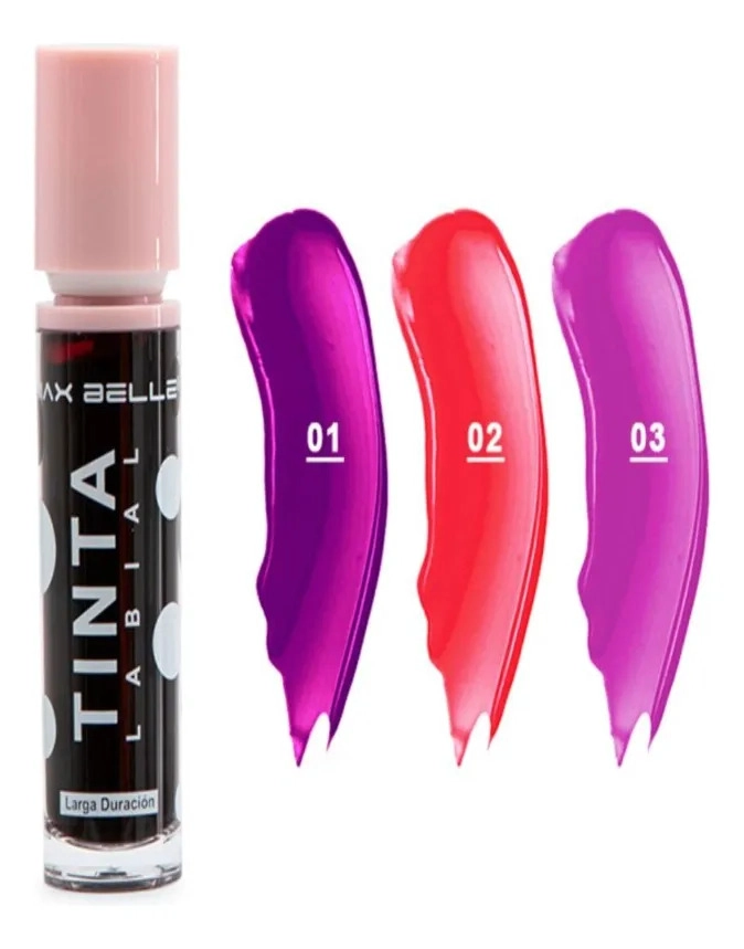 PACK 3 TINTA DE LABIOL LIP TINT MAQUILLAJE TENDENCIA LAU - 3