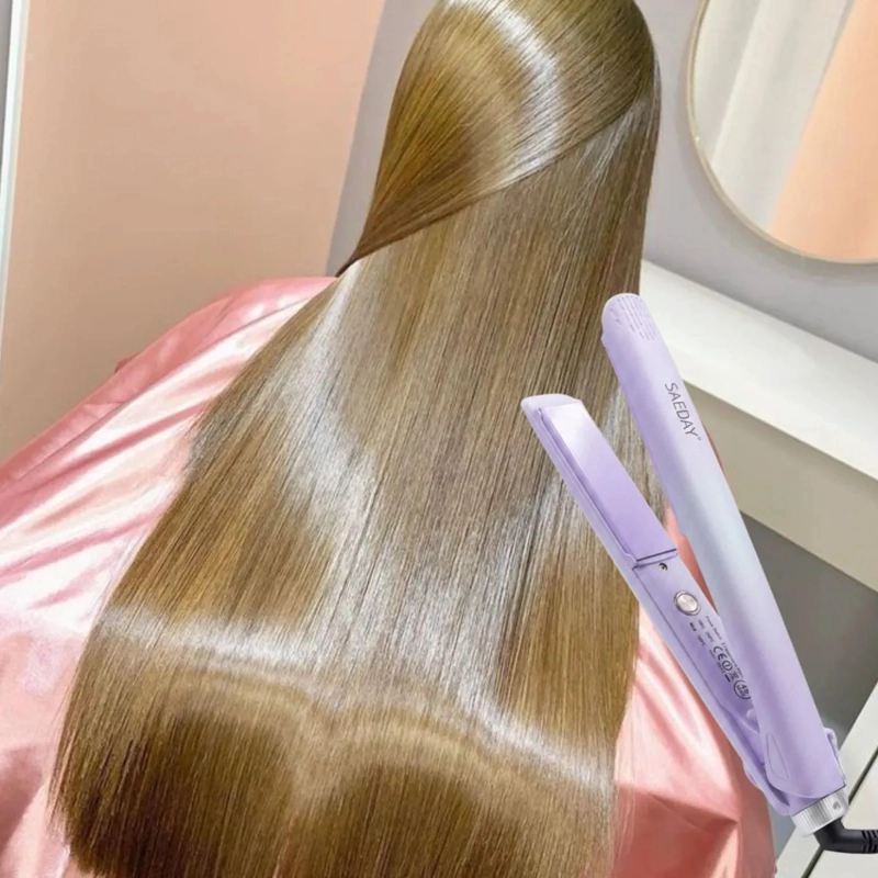 PLANCHA CABELLO PROFESIONAL ALISADORA CABLE GIRATORIO ALJ - 10