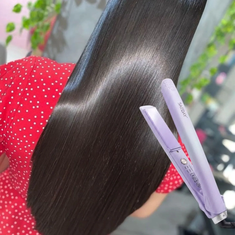 PLANCHA CABELLO PROFESIONAL ALISADORA CABLE GIRATORIO ALJ - 3