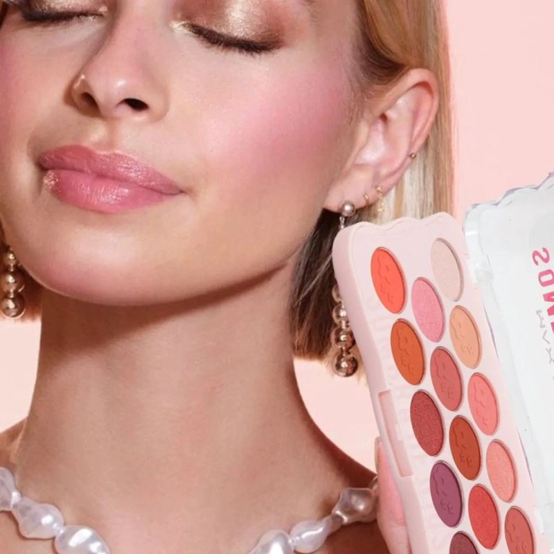 PALETA SOMBRAS OJOS PRO 14 TONOS ALTA PIGMENTACION ALJ - 6