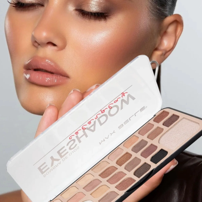 KIT SOMBRAS OJOS PROFESIONAL PALETA VERSATIL DIFUMINAR ALJ - 3