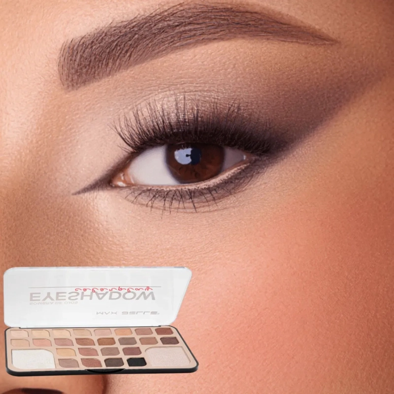 KIT SOMBRAS OJOS PROFESIONAL PALETA VERSATIL DIFUMINAR ALJ - 5