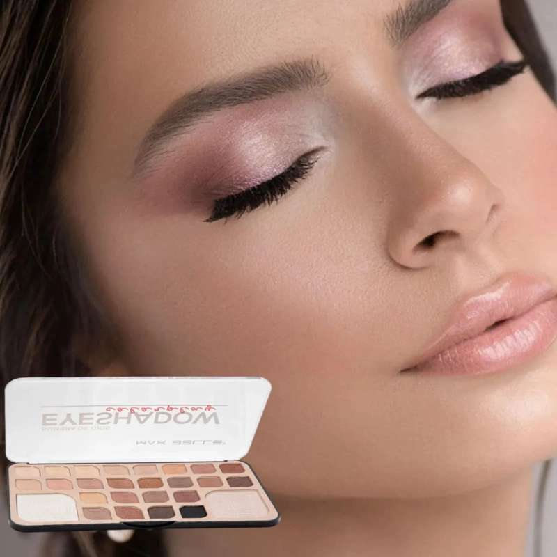 KIT SOMBRAS OJOS PROFESIONAL PALETA VERSATIL DIFUMINAR ALJ - 8